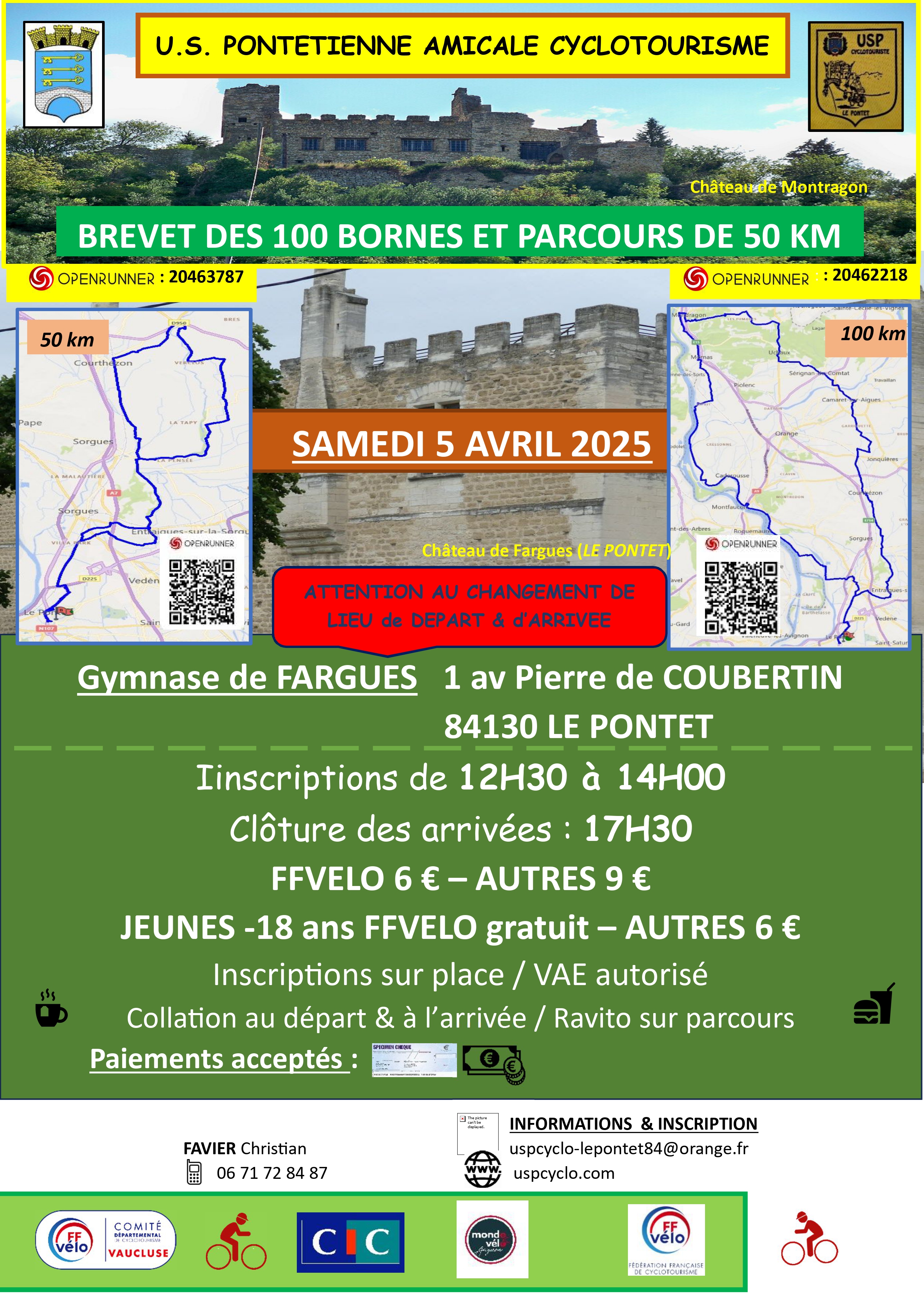brevet 100 bornes